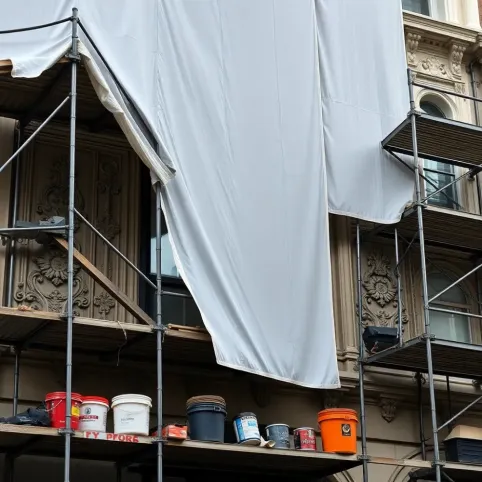 Remont elewacji kamienicy koszt